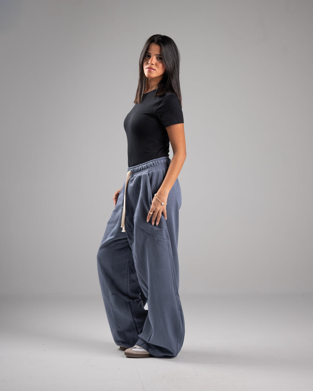 Black Short Sleeve basic Top